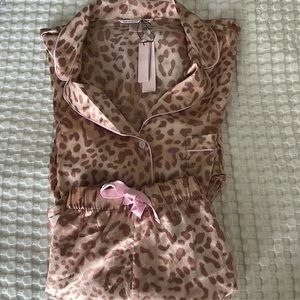 Victoria’s Secret leopard pajamas